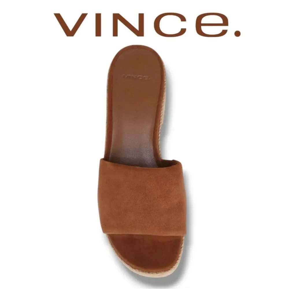 Vince Women’s Margo Platforms in the Size 9 in Sequoia Brown